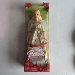 2005 Mattel Holiday Angel Barbie G5322 Wings Christmas NIB